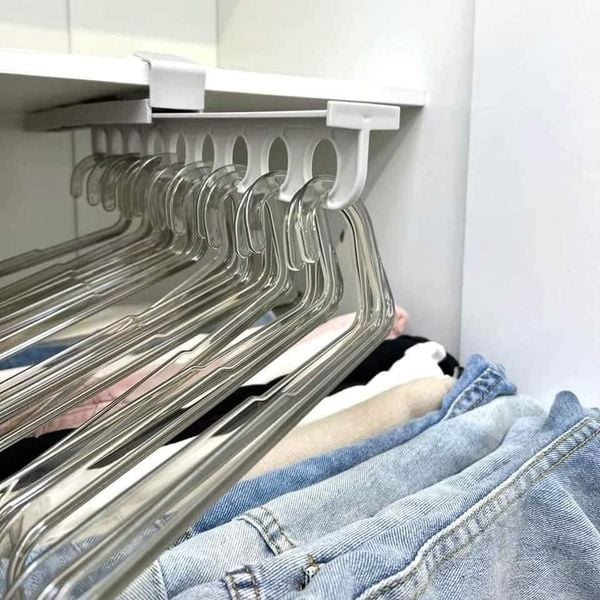 GarmaFlex™ - Expandable Garment Hanger (Gray ) - Ausziehbare Schiebehängestange | Zavonix