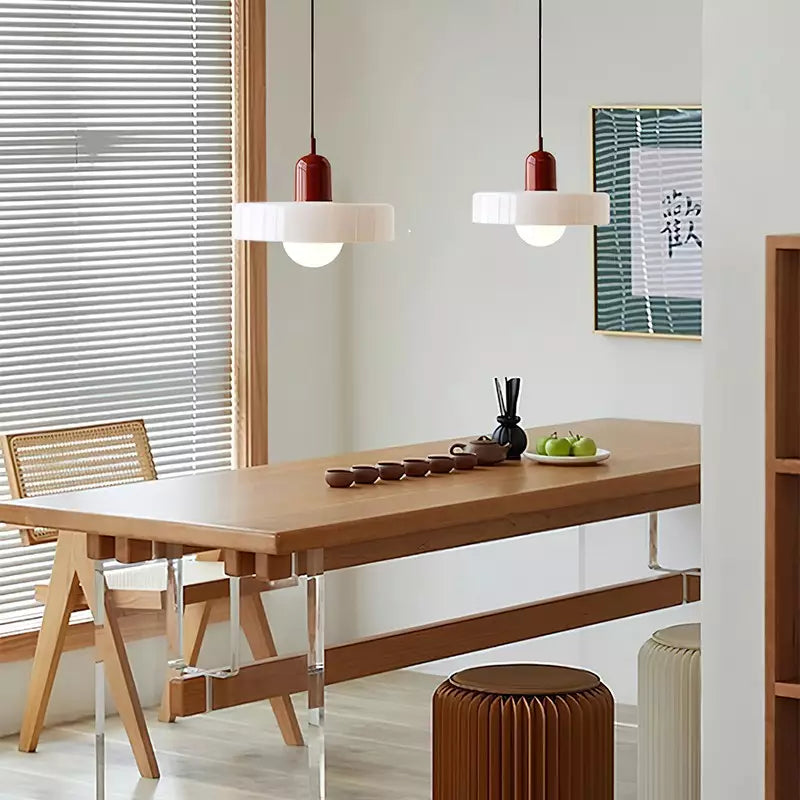 Geometric Glass Ring Pendant Light Product Image 05