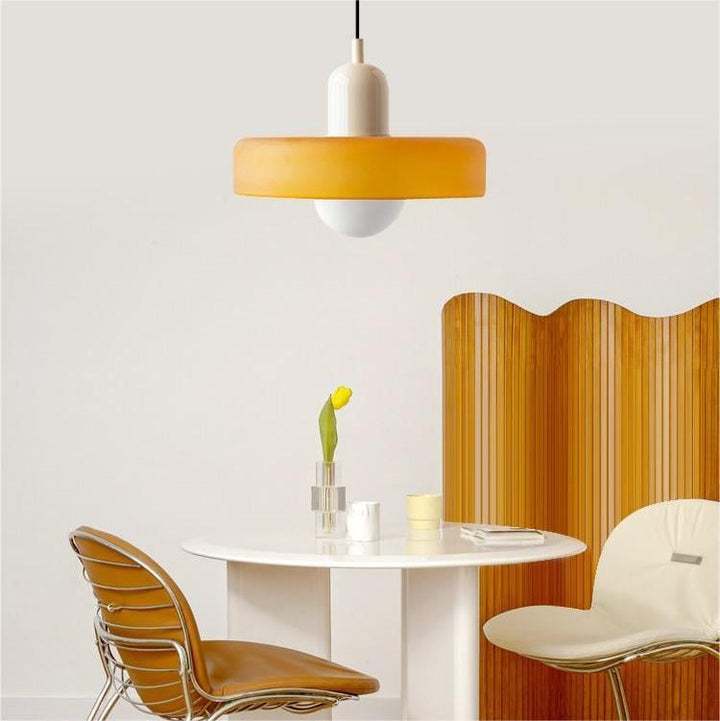 Geometric Glass Ring Pendant Light Product Image 07