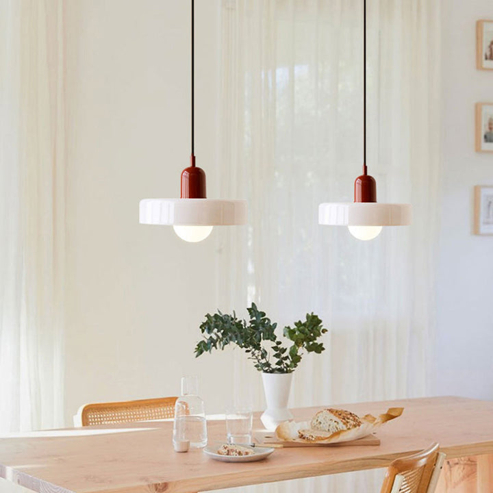 Geometric Glass Ring Pendant Light Product Image 08