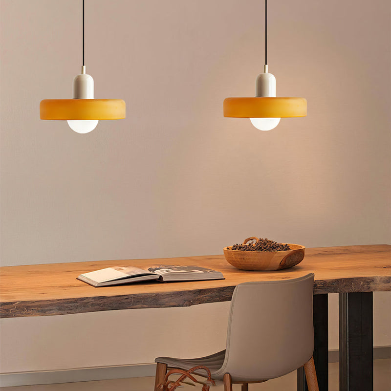 Geometric Glass Ring Pendant Light Product Image 09