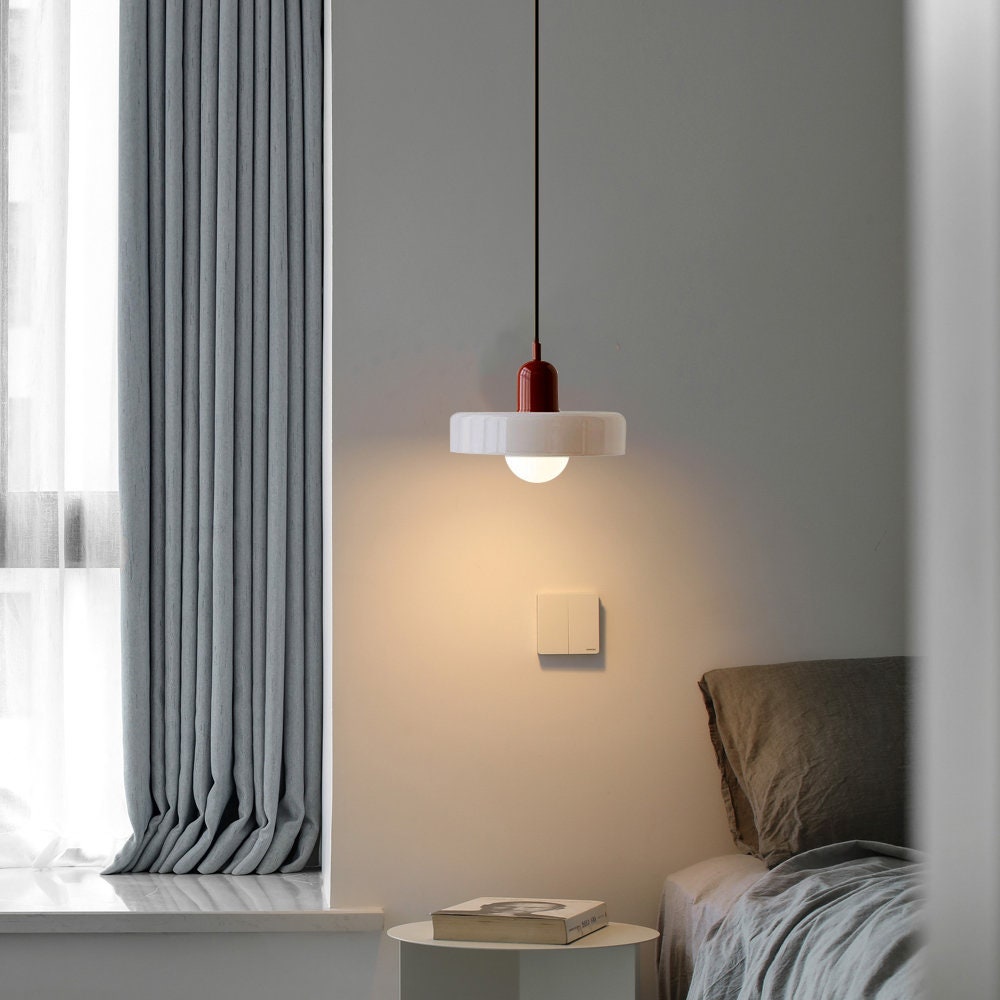 Geometric Glass Ring Pendant Light Product Image 10