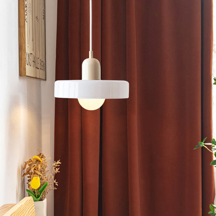 Geometric Glass Ring Pendant Light Product Image 11