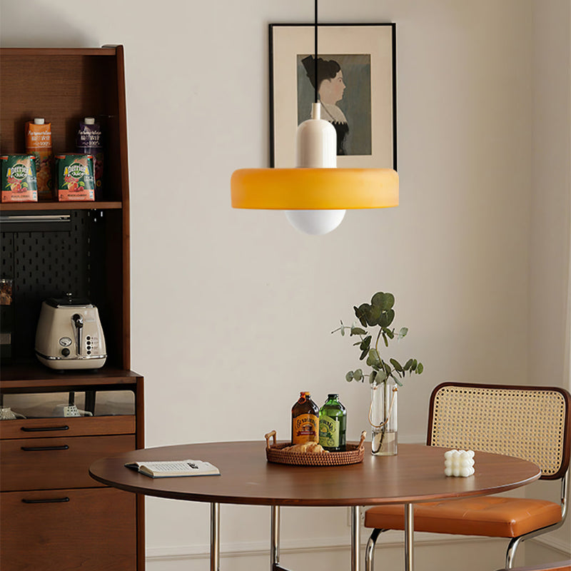 Geometric Glass Ring Pendant Light Product Image 12