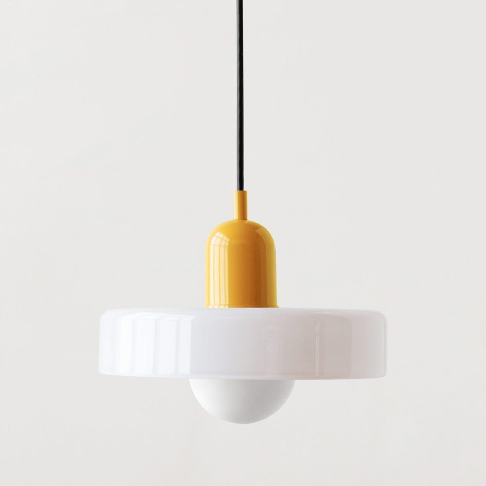 Geometric Glass Ring Pendant Light Product Image 18