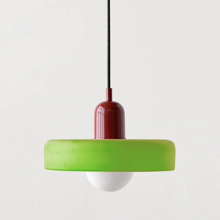 Geometric Glass Ring Pendant Light Product Image 20