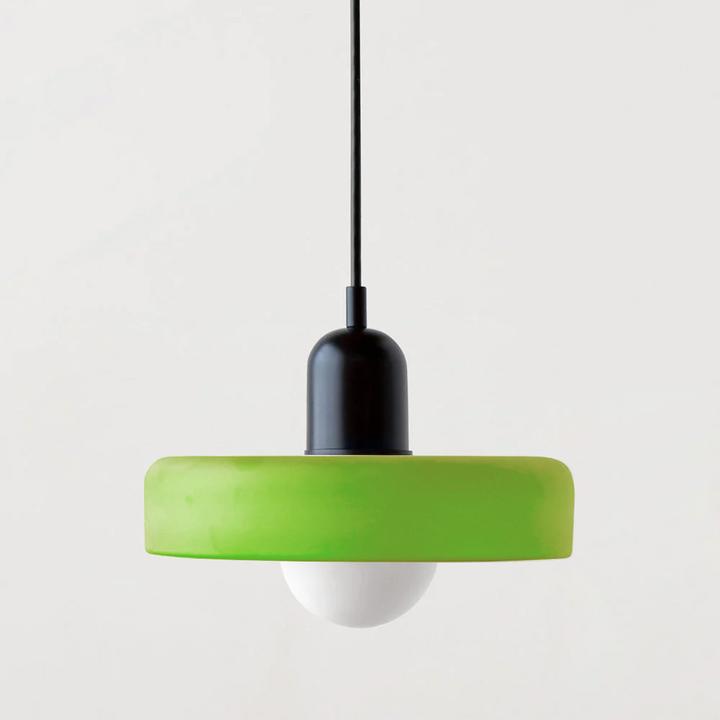Geometric Glass Ring Pendant Light Product Image 21