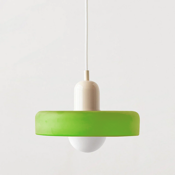 Geometric Glass Ring Pendant Light Product Image 22