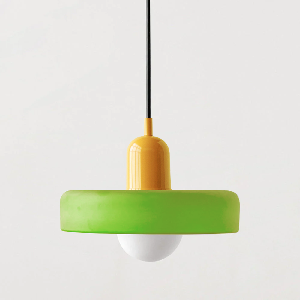 Geometric Glass Ring Pendant Light Product Image 23