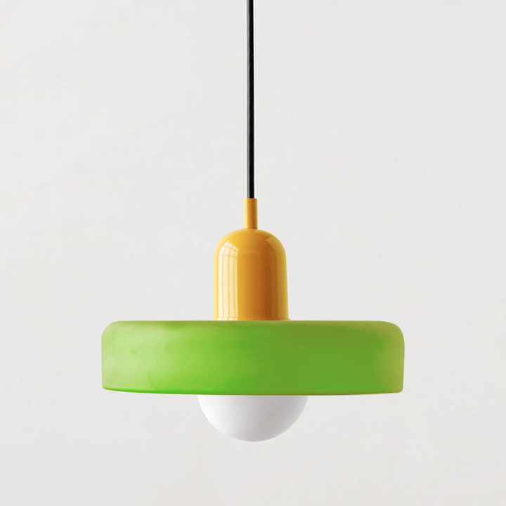 Geometric Glass Ring Pendant Light Product Image 23