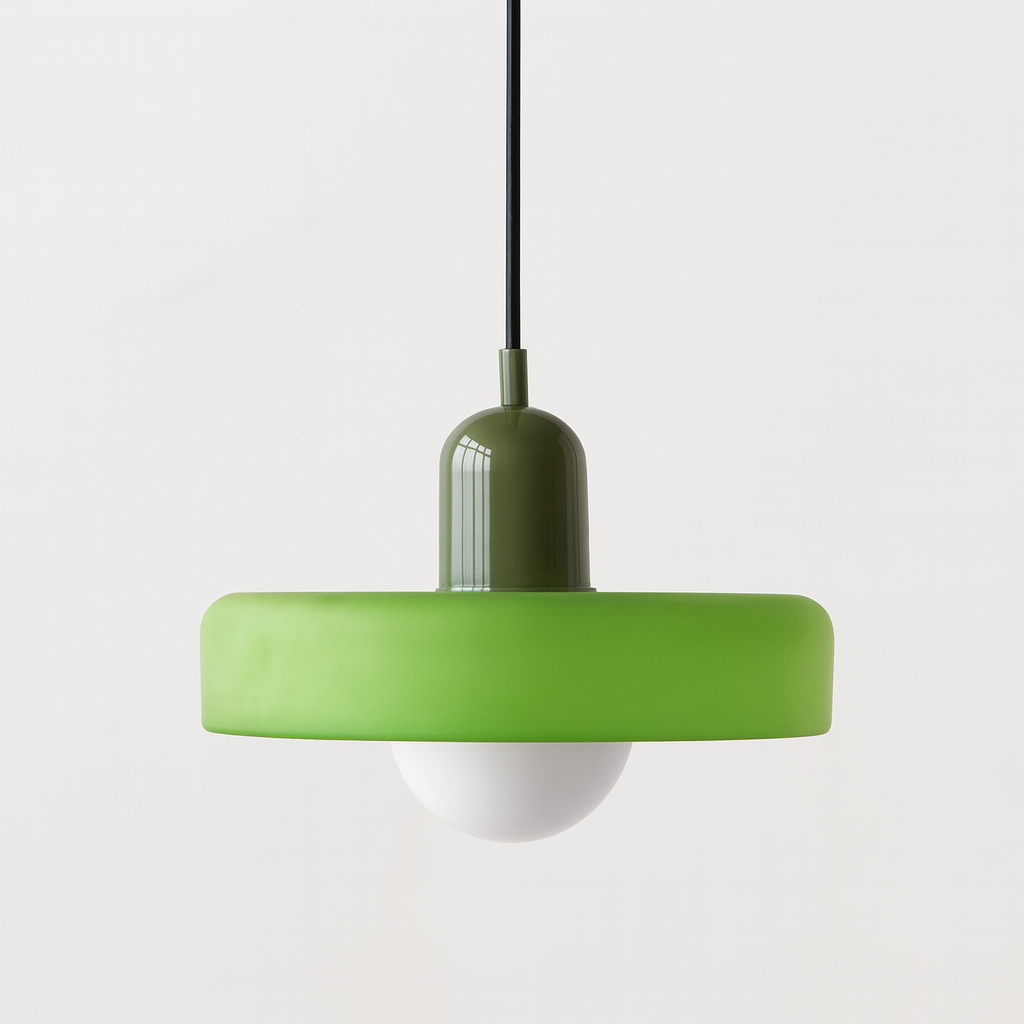 Geometric Glass Ring Pendant Light Product Image 24
