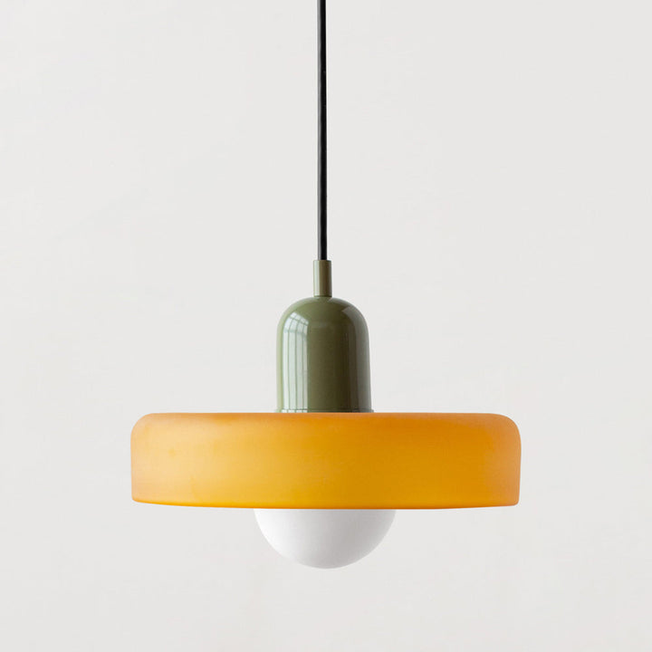Geometric Glass Ring Pendant Light Product Image 31