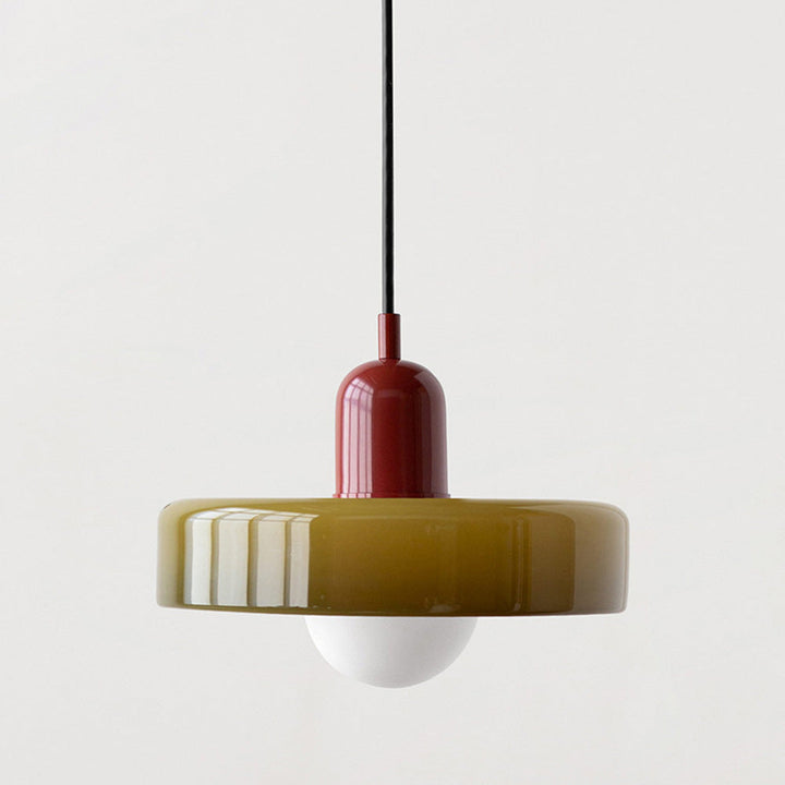 Geometric Glass Ring Pendant Light Product Image 32