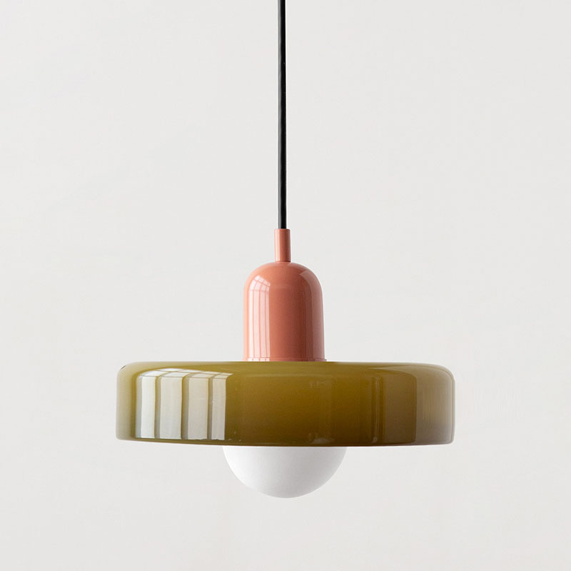 Geometric Glass Ring Pendant Light Product Image 33