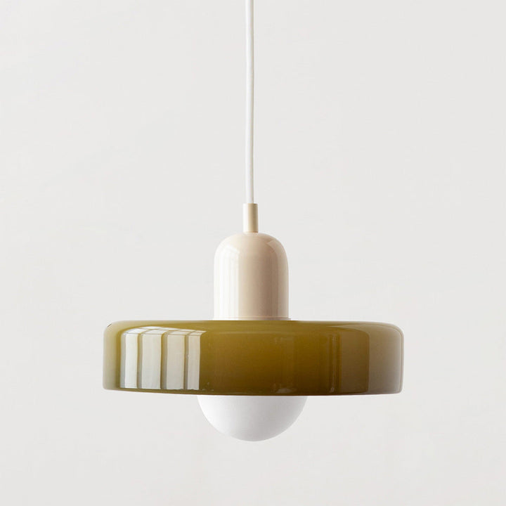 Geometric Glass Ring Pendant Light Product Image 35