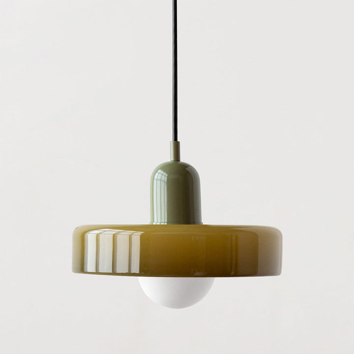 Geometric Glass Ring Pendant Light Product Image 36