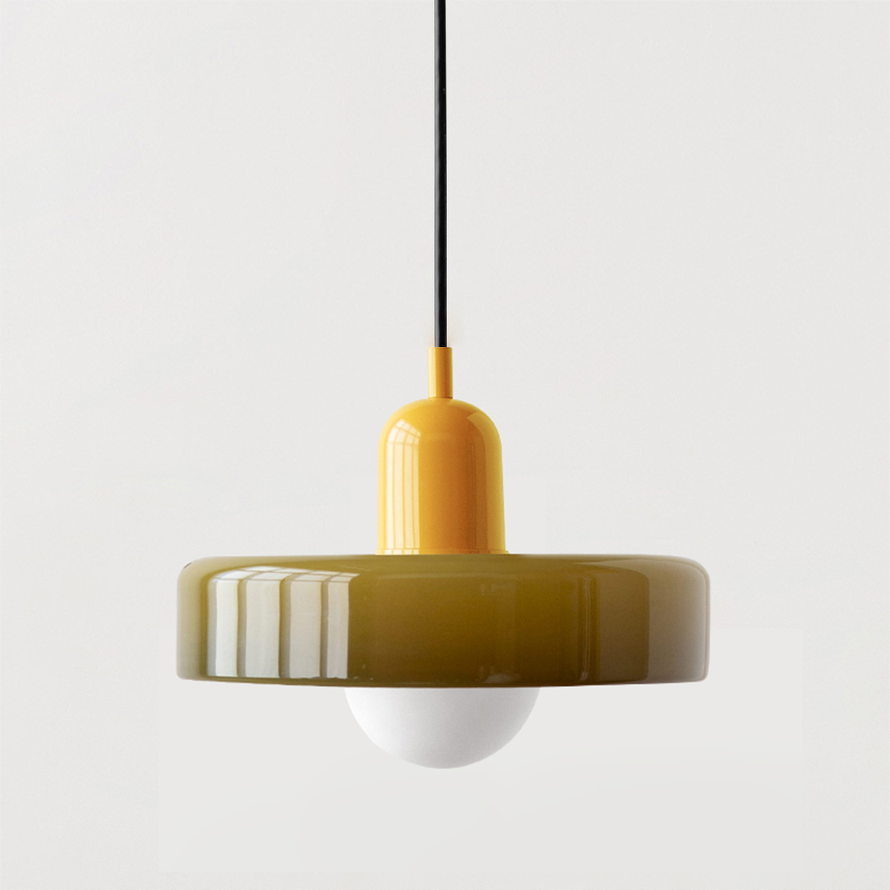 Geometric Glass Ring Pendant Light Product Image 37
