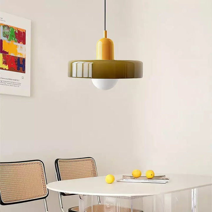 Geometric Glass Ring Pendant Light Product Image 39