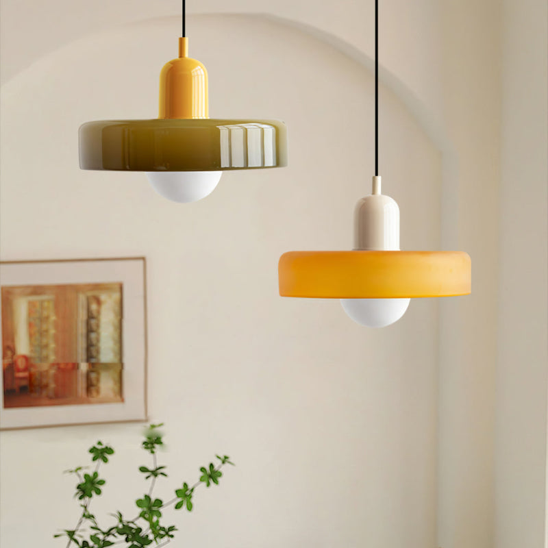 Geometric Glass Ring Pendant Light Product Image 41