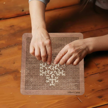 GeoPuzzle™ wooden puzzle