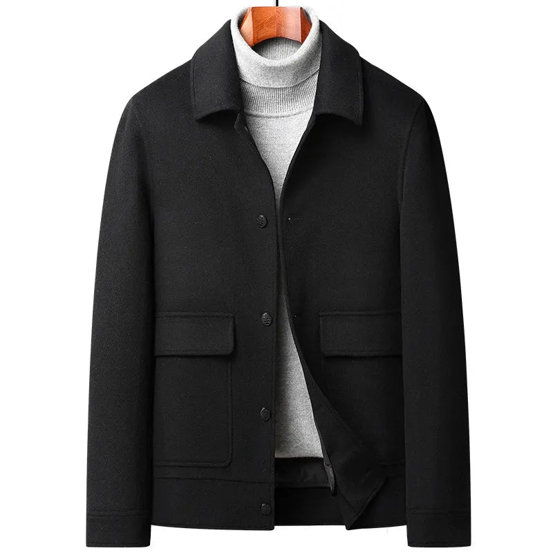 GILBERT™ CASHMERE WOOL JACKET (Black XS) - | Zavonix