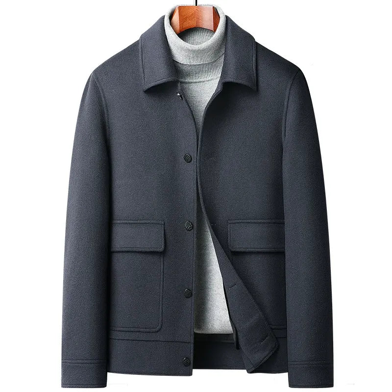 GILBERT™ CASHMERE WOOL JACKET (Navy Blue XS) - | Zavonix