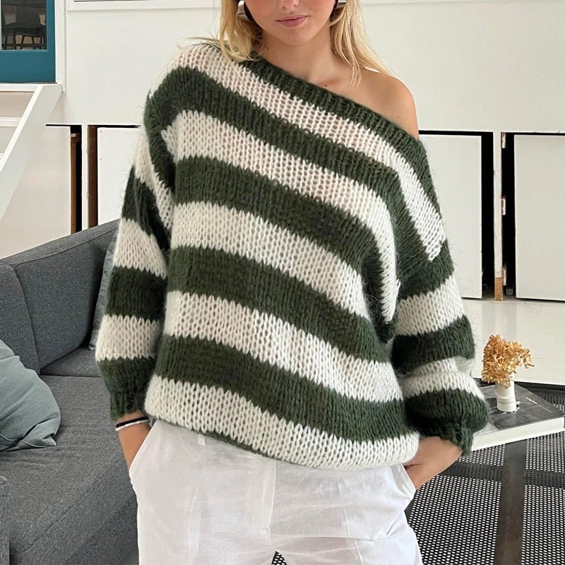 Giorina Classic Wealth Style Sweater (Grey S) - | Zavonix