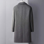 "Giovanni d'Argento" Woolen Trench Coat (Black XS) - Jacket | Zavonix
