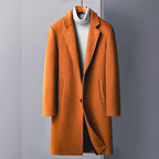 "Giovanni d'Argento" Woolen Trench Coat (Brown XS) - Jacket | Zavonix