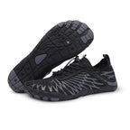 GlideFlex Lightweight Shoes — Breathable Flexible Comfort with Anti - Slip Sole (Black Women 5 - 5.5 | Men 4.5 | EU 36) - | Zavonix