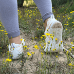 GlideFlex Lightweight Shoes — Breathable Flexible Comfort with Anti - Slip Sole (White Women 5 - 5.5 | Men 4.5 | EU 36) - | Zavonix
