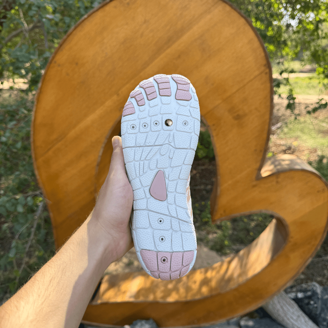 GlideFlex Lightweight Shoes — Breathable Flexible Comfort with Anti - Slip Sole (White Women 5 - 5.5 | Men 4.5 | EU 36) - | Zavonix