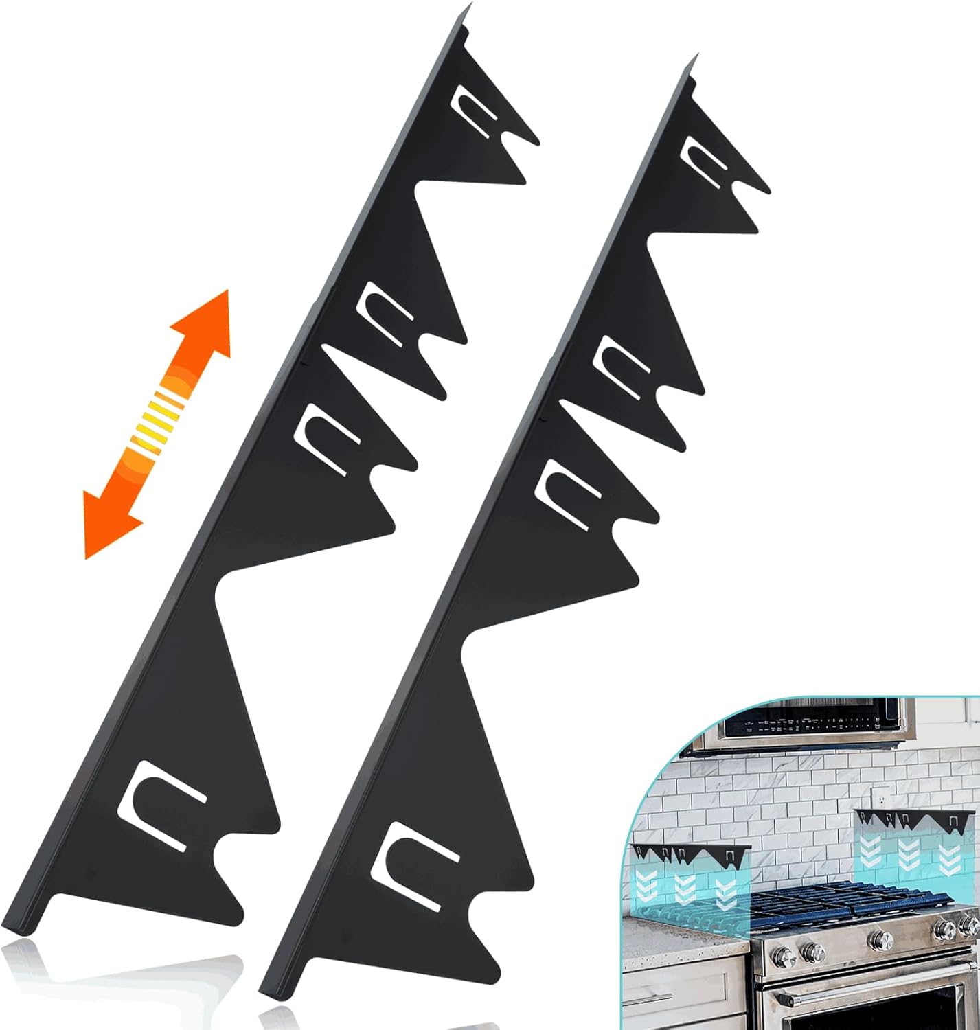 GlideGuard™ — Seal Every Crumb Away for a Spotless, Stress - Free Kitchen (Silver Stainless Steel (2 pieces) ) - Houseware & Kitchen | Zavonix