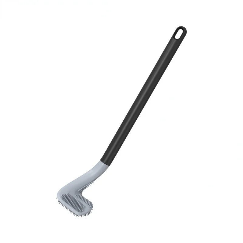 Glimsa Toilet Brush | Give your toilet a sparkling clean even in the hardest - to - reach corners (Black Without Holder) - | Zavonix
