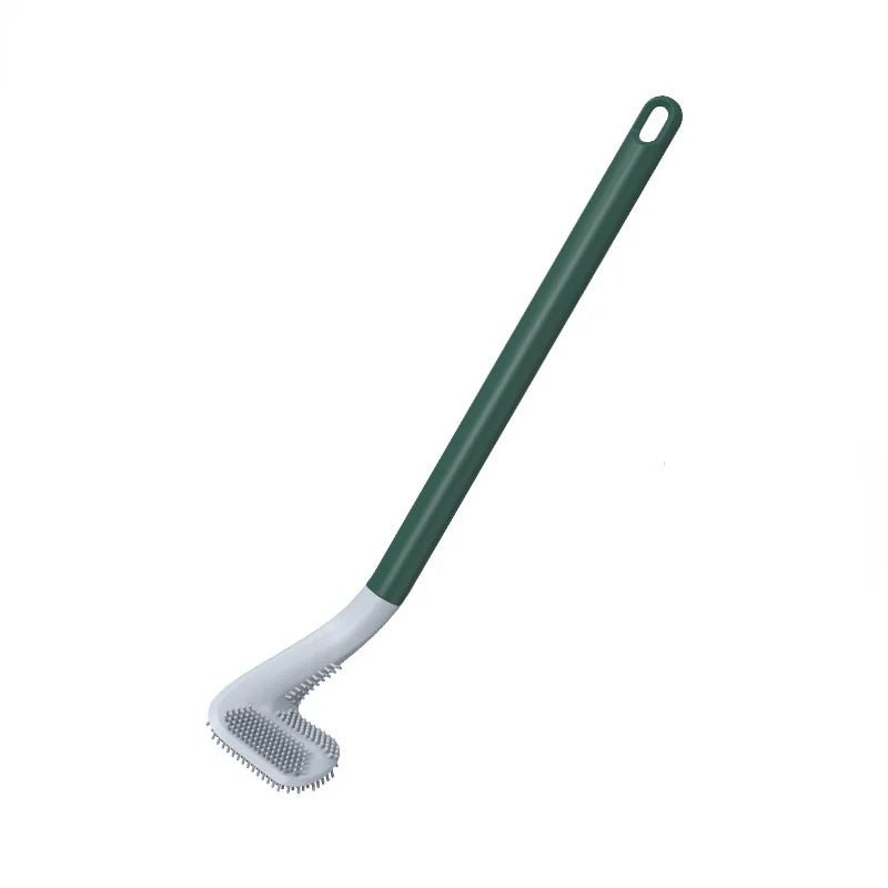 Glimsa Toilet Brush | Give your toilet a sparkling clean even in the hardest - to - reach corners (Green Without Holder) - | Zavonix