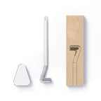 Glimsa Toilet Brush | Give your toilet a sparkling clean even in the hardest - to - reach corners (White Without Holder) - | Zavonix