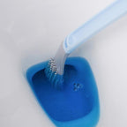 Glimsa Toilet Brush | Give your toilet a sparkling clean even in the hardest - to - reach corners (White Without Holder) - | Zavonix