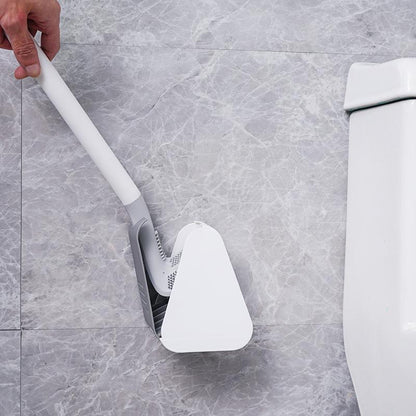Glimsa Toilet Brush | Give your toilet a sparkling clean even in the hardest - to - reach corners (White Without Holder) - | Zavonix