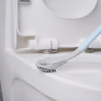 Glimsa Toilet Brush | Give your toilet a sparkling clean even in the hardest - to - reach corners (White Without Holder) - | Zavonix