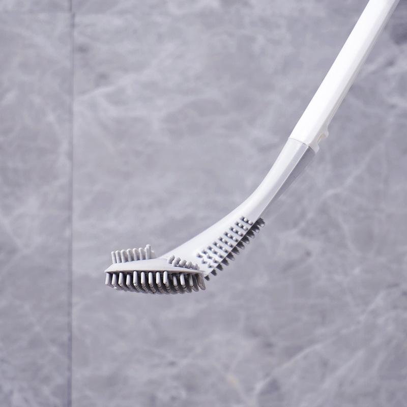 Glimsa Toilet Brush | Give your toilet a sparkling clean even in the hardest - to - reach corners (White Without Holder) - | Zavonix