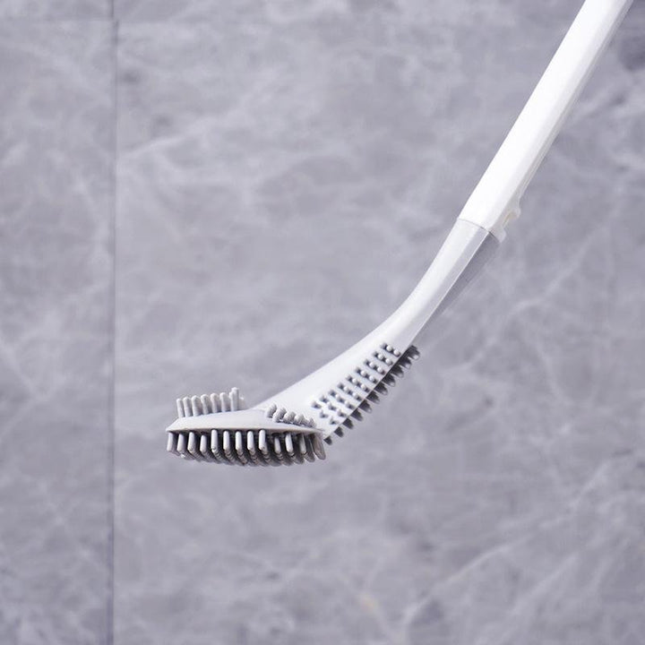 Glimsa Toilet Brush | Give your toilet a sparkling clean even in the hardest - to - reach corners (White Without Holder) - | Zavonix