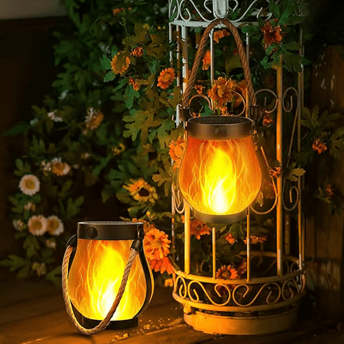 GloFlick – Dancing Flame Solar Light Lanterns (Buy 1 Save 50% ) - | Zavonix