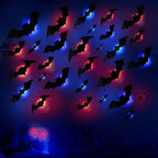 GlowHaunt – Glowing 3D Bats for Enchanted Walls (12 Pcs Set) ( ) - | Zavonix