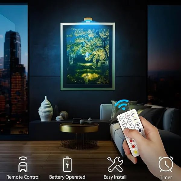 GlowMaster™ — Transform Your Space Into a Cozy, Show - Stopping Sanctuary with One Click (Gold ) - | Zavonix