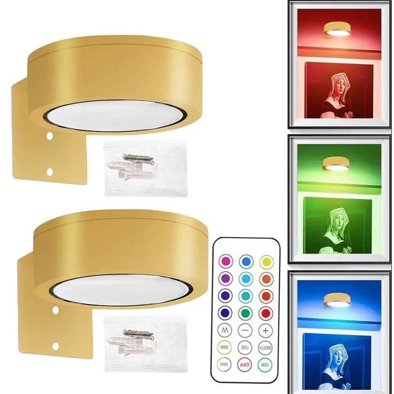 GlowMaster™ — Transform Your Space Into a Cozy, Show - Stopping Sanctuary with One Click (Gold ) - | Zavonix