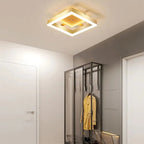 Gold LED Flush Mount Ceiling Light – Modern Design for Living Room and Bedroom 2