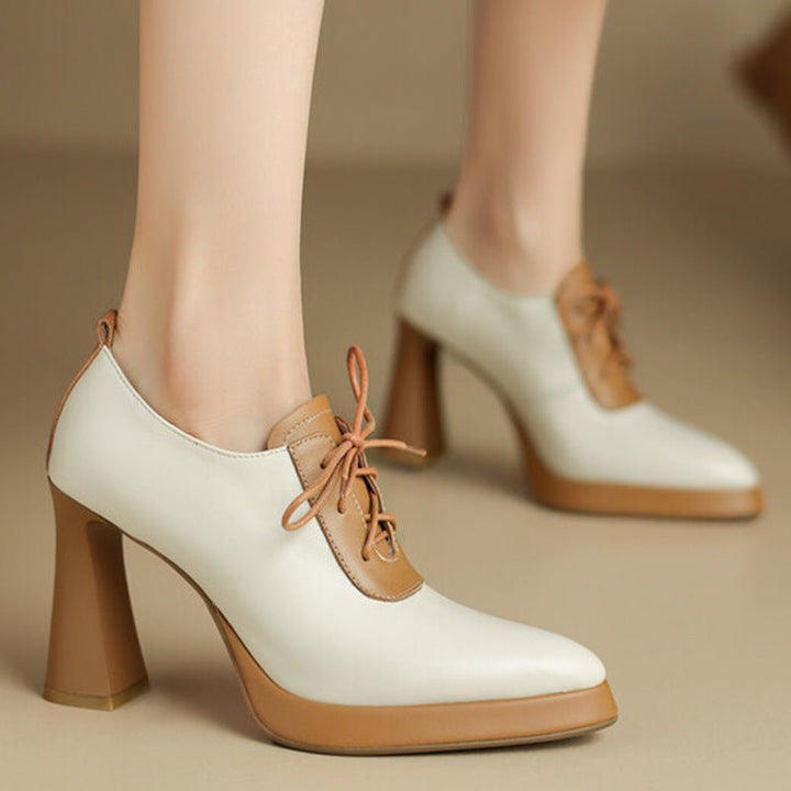 Grace Leather Heels product image 1