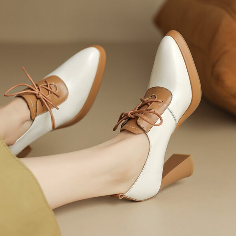 Grace Leather Heels product image 5