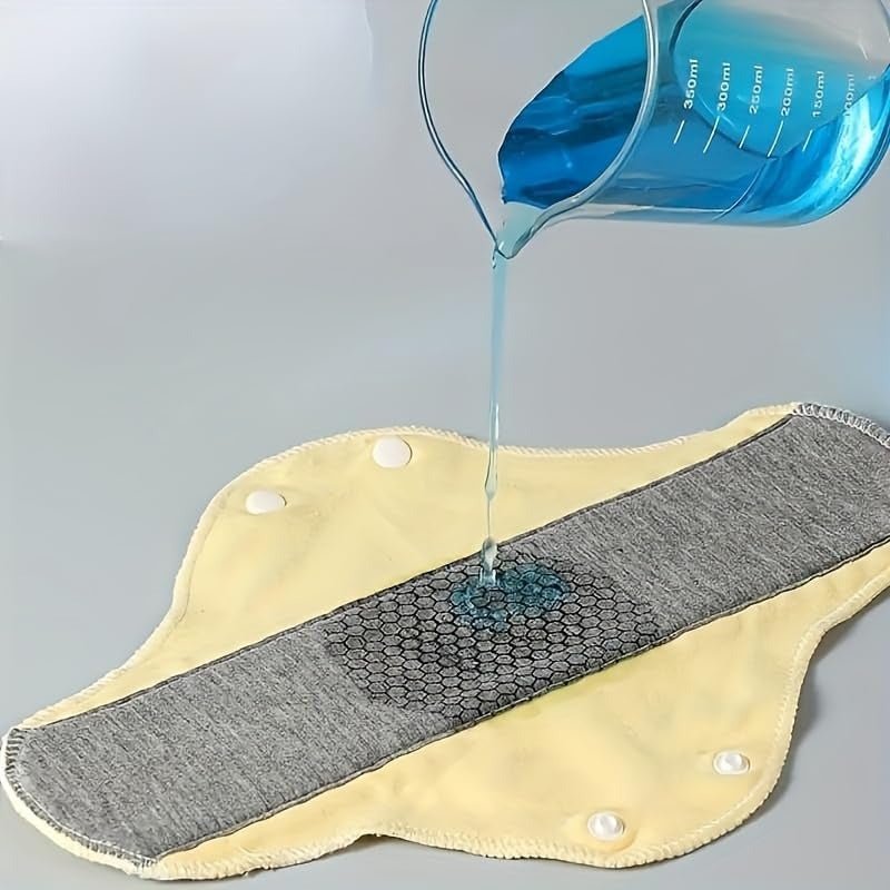 Grapho Incontinence Pads for Women | Reusable, Leakproof, Odor-Control