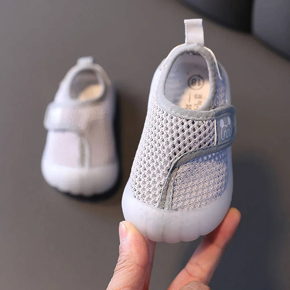 Gray mesh kids&